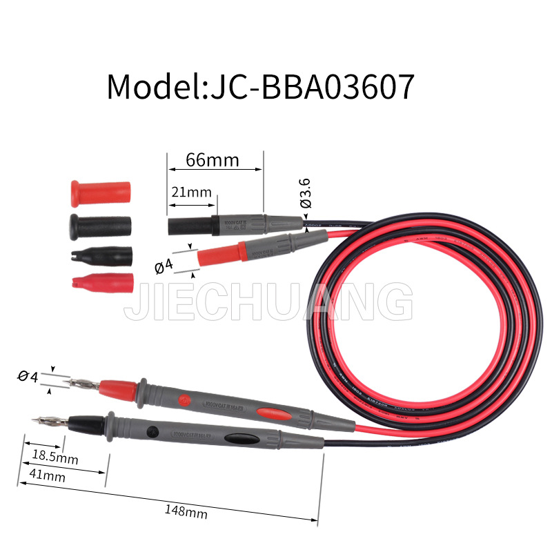 数字万用表 表笔高质量 高精度  通用表笔表线测电表表笔
