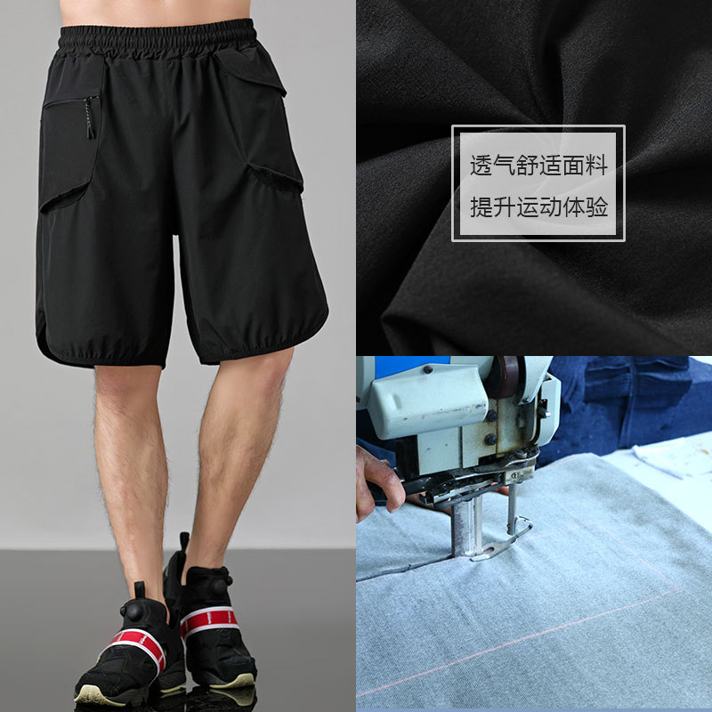 Cross border Specifically for Bodybuilding shorts Quick drying motion Casual wear Manufacturers supply 50 Cheap
