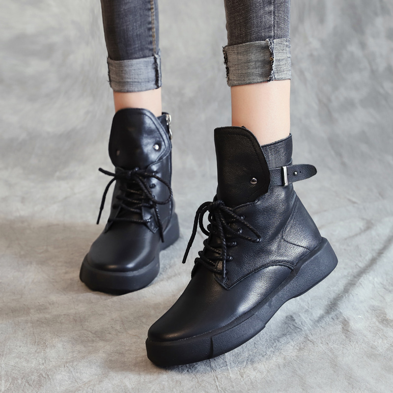 Bottes femme en En cuir - Ref 3355407 Image 1