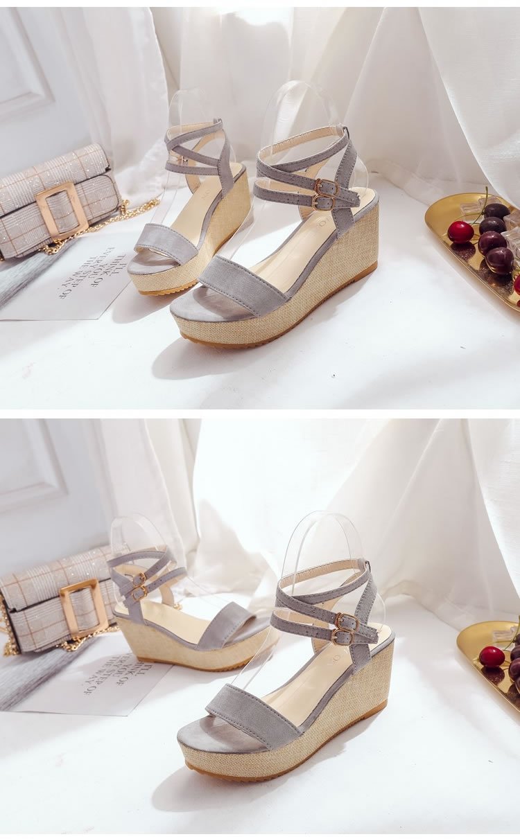 Chaussures été pour femme en Caoutchouc - Ref 3345632 Image 16