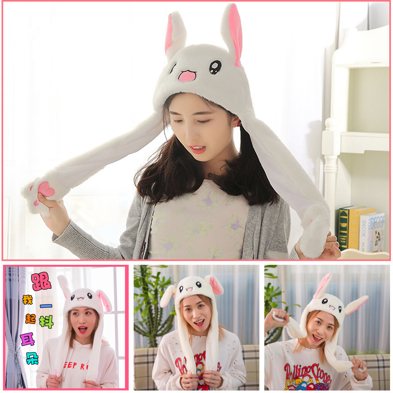 Same item Rabbit Ears Hat Ears Rabbit Ears lovely Rabbit hat adult gasbag