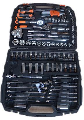 艾威博尔 124件综合性套筒组套棘轮扳手工具组套汽修机修 452007