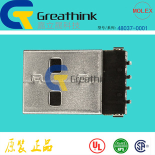 48037-0001 0480370001MOLEXԭ�SSerial Bus (USB)ֱ��僽�Type A