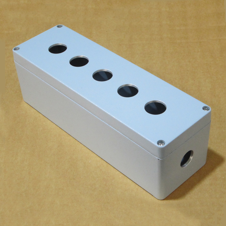 厂家直销BOL-X05-1孔2孔3孔4孔5孔6孔金属按钮盒按钮开关盒IP66