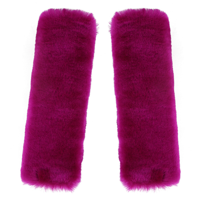 跨境专供澳洲纯羊毛真羊毛安全带护肩套ins爆款、bikini货源