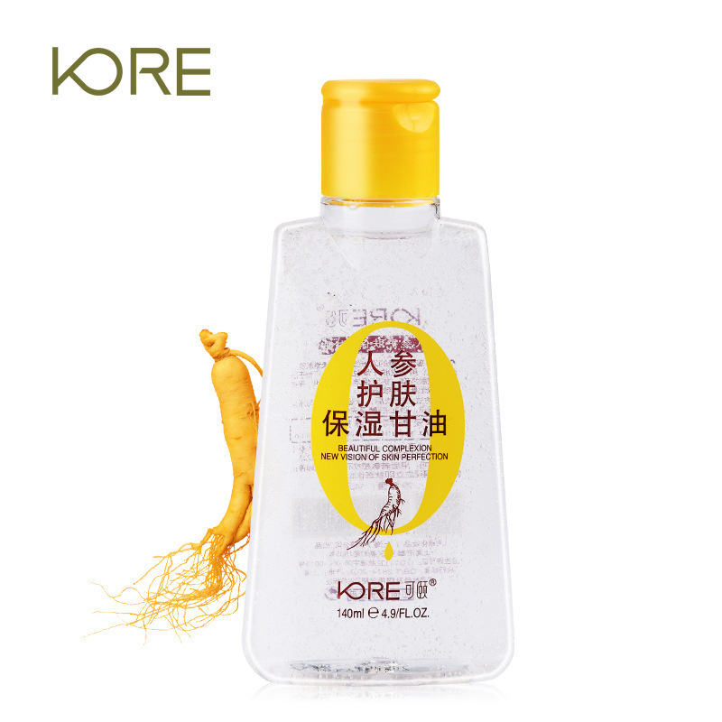 [Shanghai goods]Ke Yi ginseng Skin care Moisture glycerol 140ml moist Replenish water Skin care whole body Chapped
