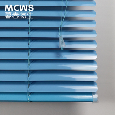 customized aluminium alloy Blind Lifting waterproof shading Office Meeting Room curtain Rolling curtain kitchen bedroom Shower Room