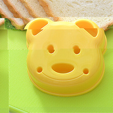 笑臉小熊三明治模具 土司面包模具 面包制作器 DIY模具 小熊模具