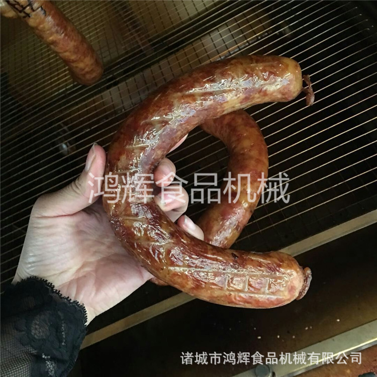 熏肠炉30小型肉肠烟熏炉红肠烟熏料全自动香肠烟熏机304不锈钢材