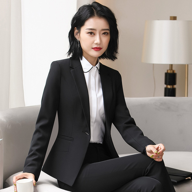 Professional Suit Fashion Workwear Office Lawyer Three-piece Suit