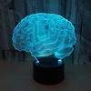 Brain Colorful 3D Visual Light LED Color Light 3D Touch Light Creative Color Charming Desktop Night Light