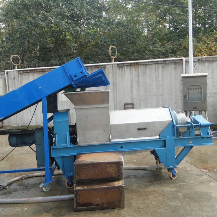 残药渣处理脱水 螺旋压榨机 脱水机