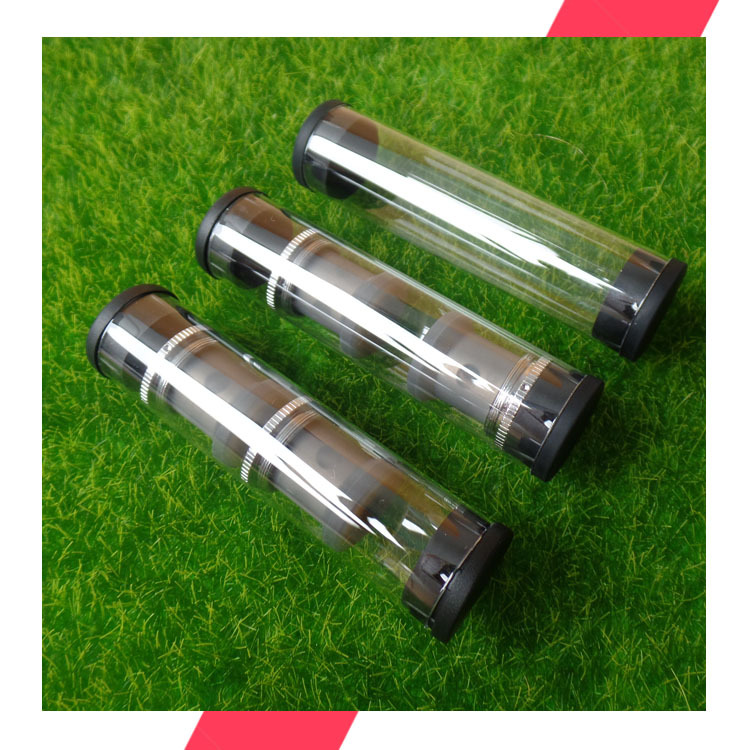 厂家直供雾化芯包装管雾化芯包装管直径18mm黑色密封配盖子