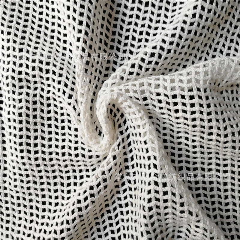 全棉4mm左右中方格网眼布 方格网布  网眼布 束口袋 购物袋网布