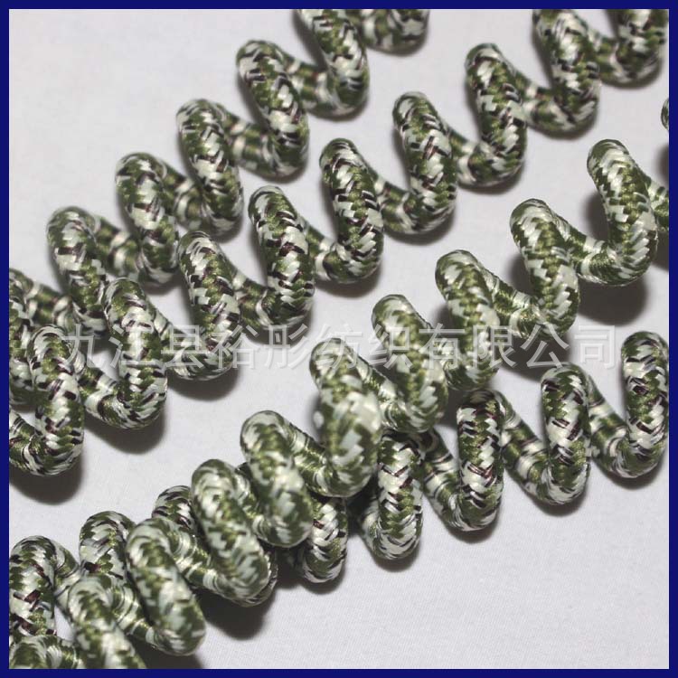 【裕彤工厂】直供3MM钥匙挂绳  电话线编织弹力绳 免费提供样品