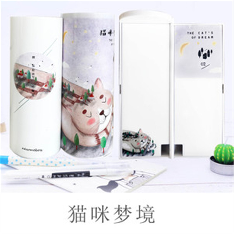 抖音同款网红文具盒nb多功能简约笔盒 创意学