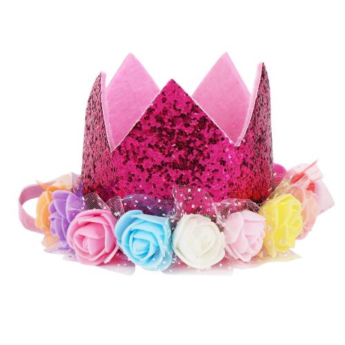 5pcs Children's hair band crown hair accessories baby birthday party performance Photo Baby headdress