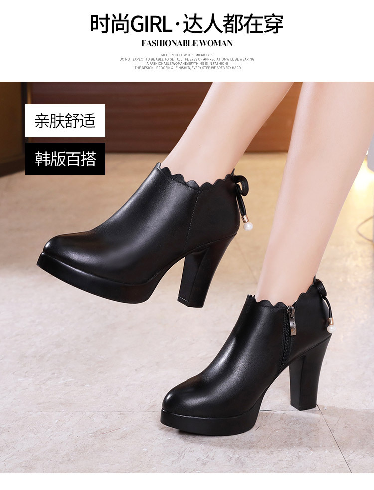 Bottes femme en Tissu mixte - Ref 3355051 Image 22