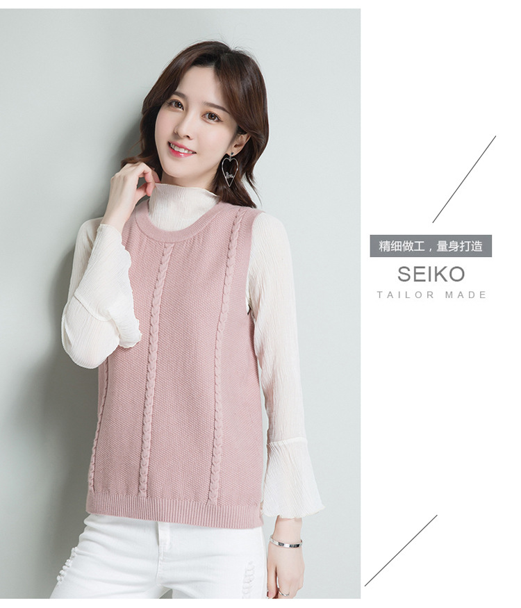 Gilet femme FILLE DE RIZ en Tricot - Ref 3317986 Image 32