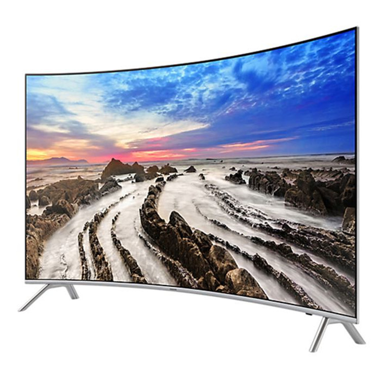 Special Offer 75 inch 4K plane curved surface television liquid crystal 50 55 60 65 70 intelligence explosion-proof Voice network