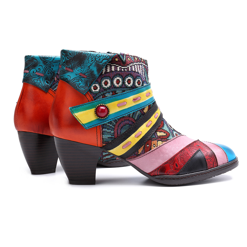 Bottes femme en En cuir - Ref 3354816 Image 19