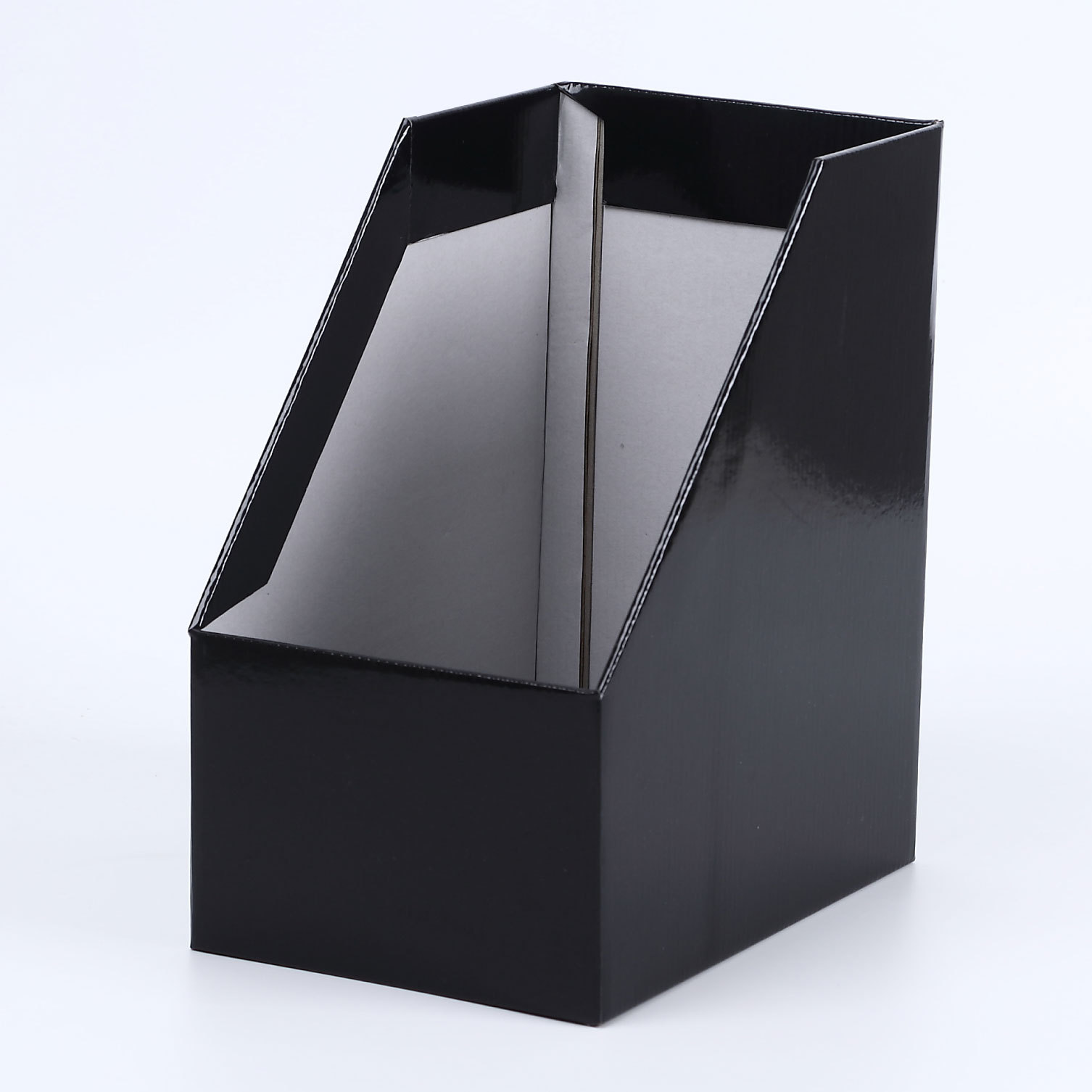 Office Supplies File Box Storage File Rack Folder Box Corrugated Desktop Storage Box File Bar