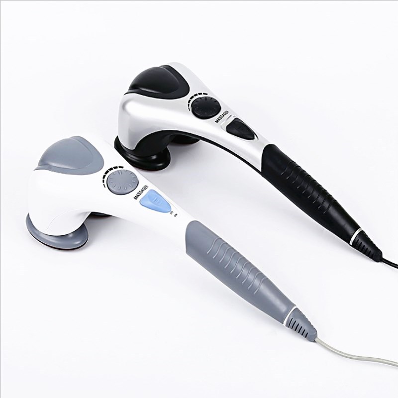 厂家直销 磁疗双头按摩锤智能热敷按摩器电动按摩棒 多功能|ru