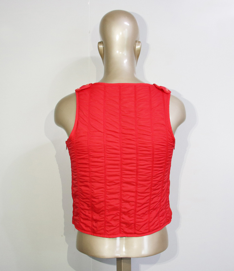 Gilet femme en Mélange de coton - Ref 3317708 Image 23