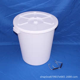 上海嘉定纯原料带盖圆桶 125升PP料塑胶储水缸酿酒专用发酵桶