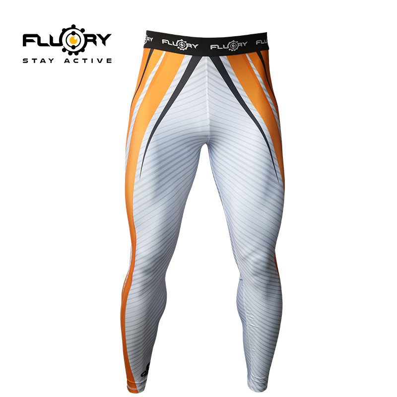 FLUORY Fire Base Sports Tight Pants Men's and Women's Fitness MMA Fighting Pants Quick-drying Breathable Anti-abrasive Clothing Ankle-length Pants