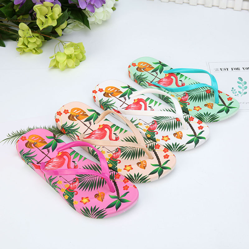 2019 summer new fashion flamingo flip fl...