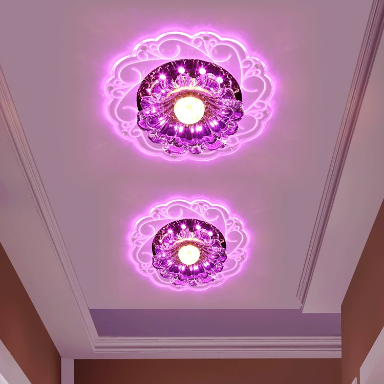 LED lights for corridor, small modern acrylic ceiling light for living room