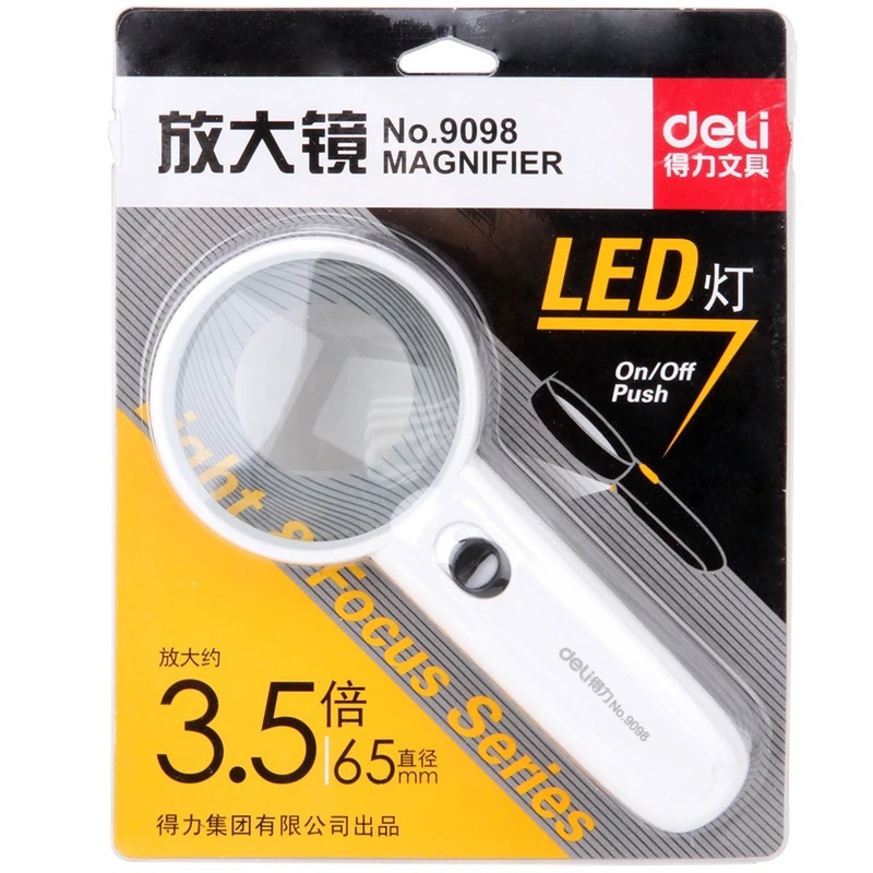 (2)  9098  LED   65MM 3.5  