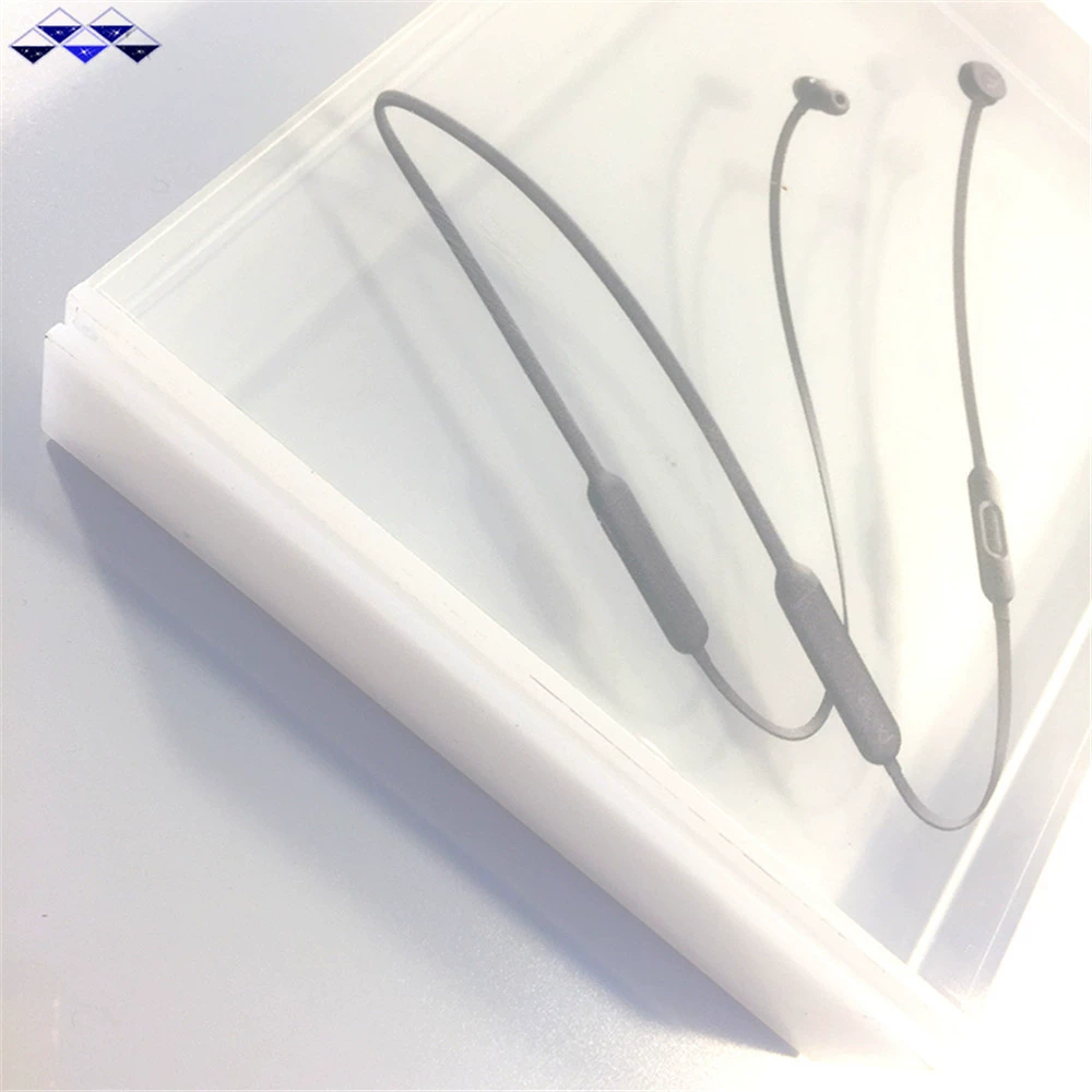 Headphones, acrylic glass stand