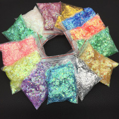 13-color 20g crystal glue slime mud candy paper decoration DIY material shell paper
