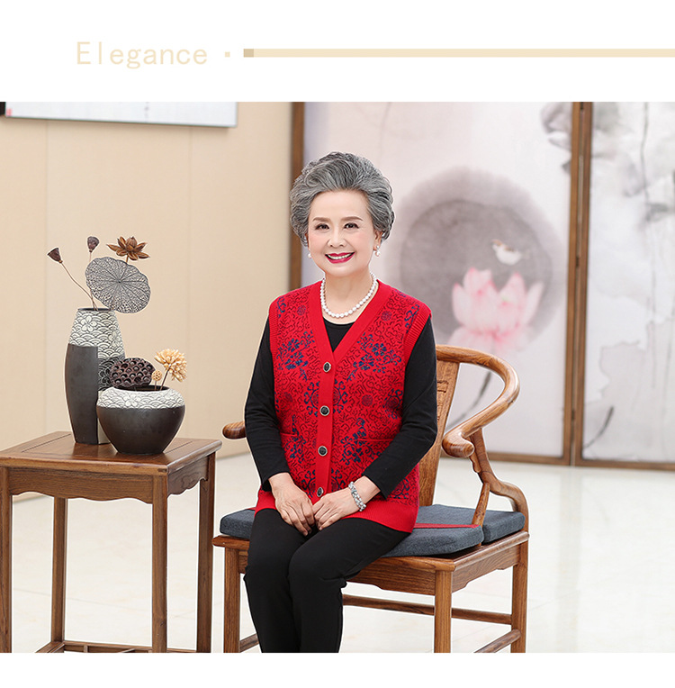 Gilet femme MOUTON ROUGE en Tricot - Ref 3317913 Image 22