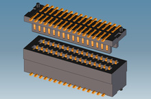 0.8mm双槽板对板连接器2*15P=H5.0mm厂家特价