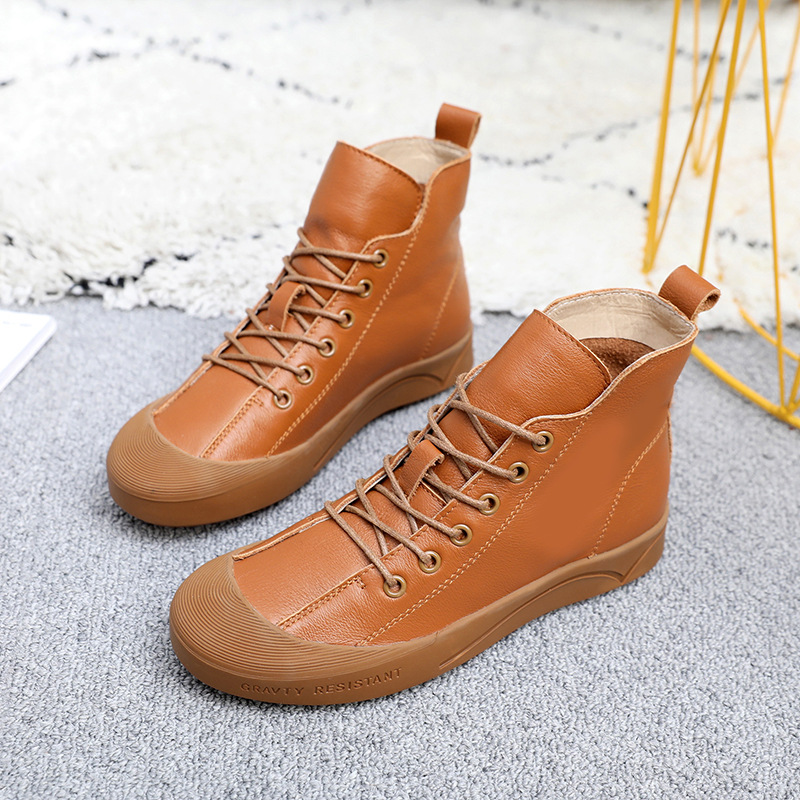 Bottes femme en En cuir - Ref 3354792 Image 4