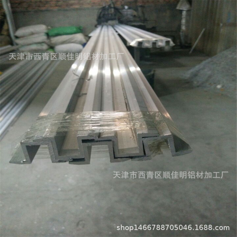 厂家供应质优价廉太阳能光伏支架配件铝合金压块 DF01中压