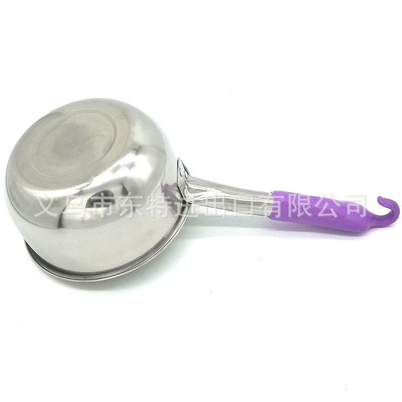 Factory direct sales of stainless steel water spoons, thickened water ladles, long-handled water ladles, porridge and soup ladles, long-handled soy milk ladles, soup shells, kitchenware detail image 8