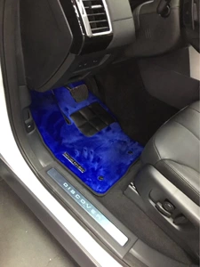 Factory direct high-grade car mats Cashmere Lun blue Xi Yingpeng produced