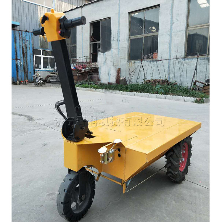 加气砖水泥砖运输平板车 超市货架上料手推车 工地砖石中转搬运车