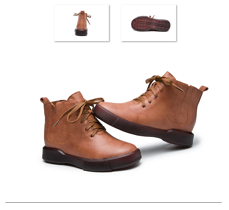 Bottes femme en En cuir - Ref 3355440 Image 44