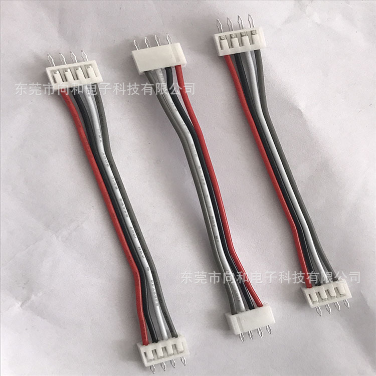 厂家生产SCN端子线直接插板焊接穿孔端子排线