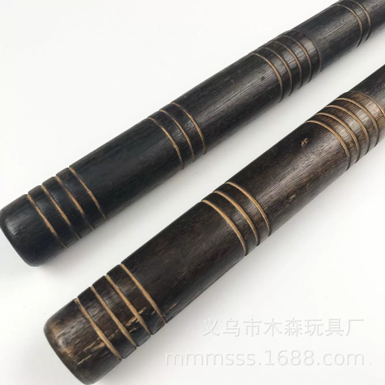 Wooden large nunchaku for Bruce Lee Jeet Kun Do beginners solid wood two-piece nunchaku original wood two-section baton