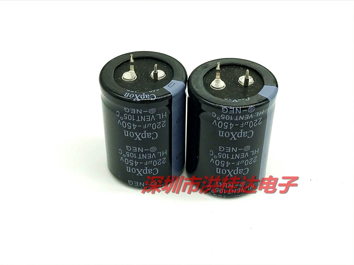Оригинальный тайваньский Fengbin Capxon электролитический конденсатор 450V220μF 30x40 105 HL серия 220μF450V