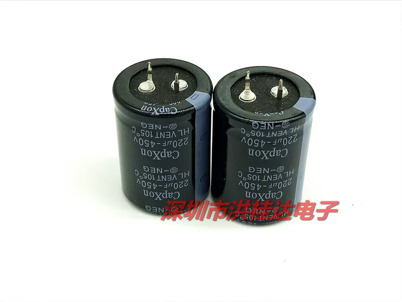 Оригинальный тайваньский Fengbin Capxon электролитический конденсатор 450V220μF 30x40 105 HL серия 220μF450V
