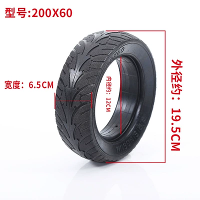 Yolsuzluq şinləri wheel scooter run-flat tire 200x
