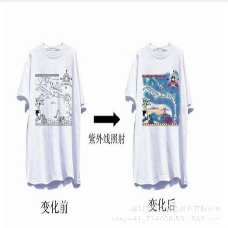 批发太阳光变色油墨，UV变色油墨，日光变色油墨系列