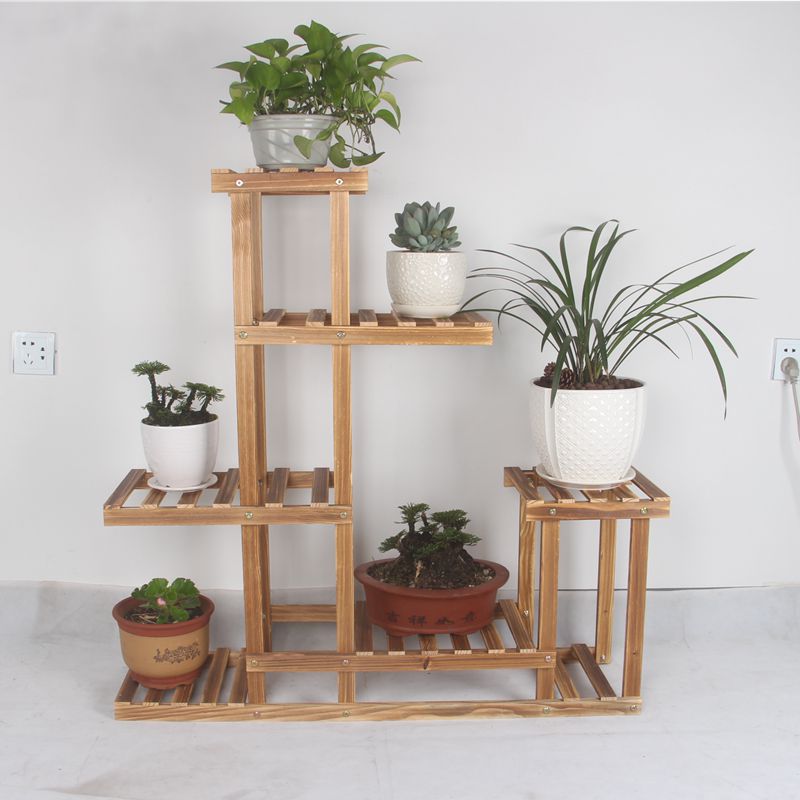 廠家清倉處理實木花架陽台客廳多肉綠蘿架多層組合置物架特價包郵